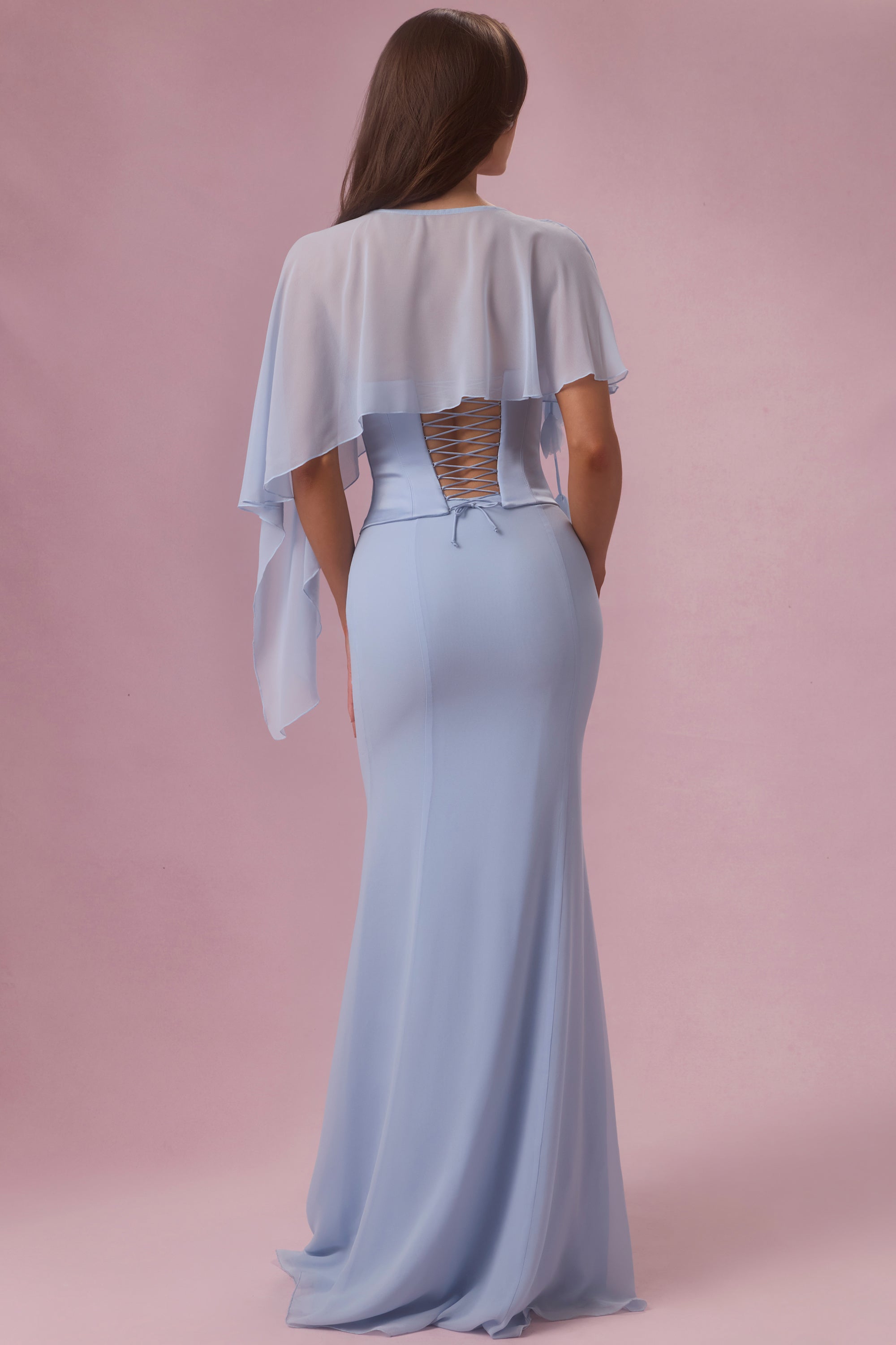 SERENA MAXI DRESS - SKY BLUE