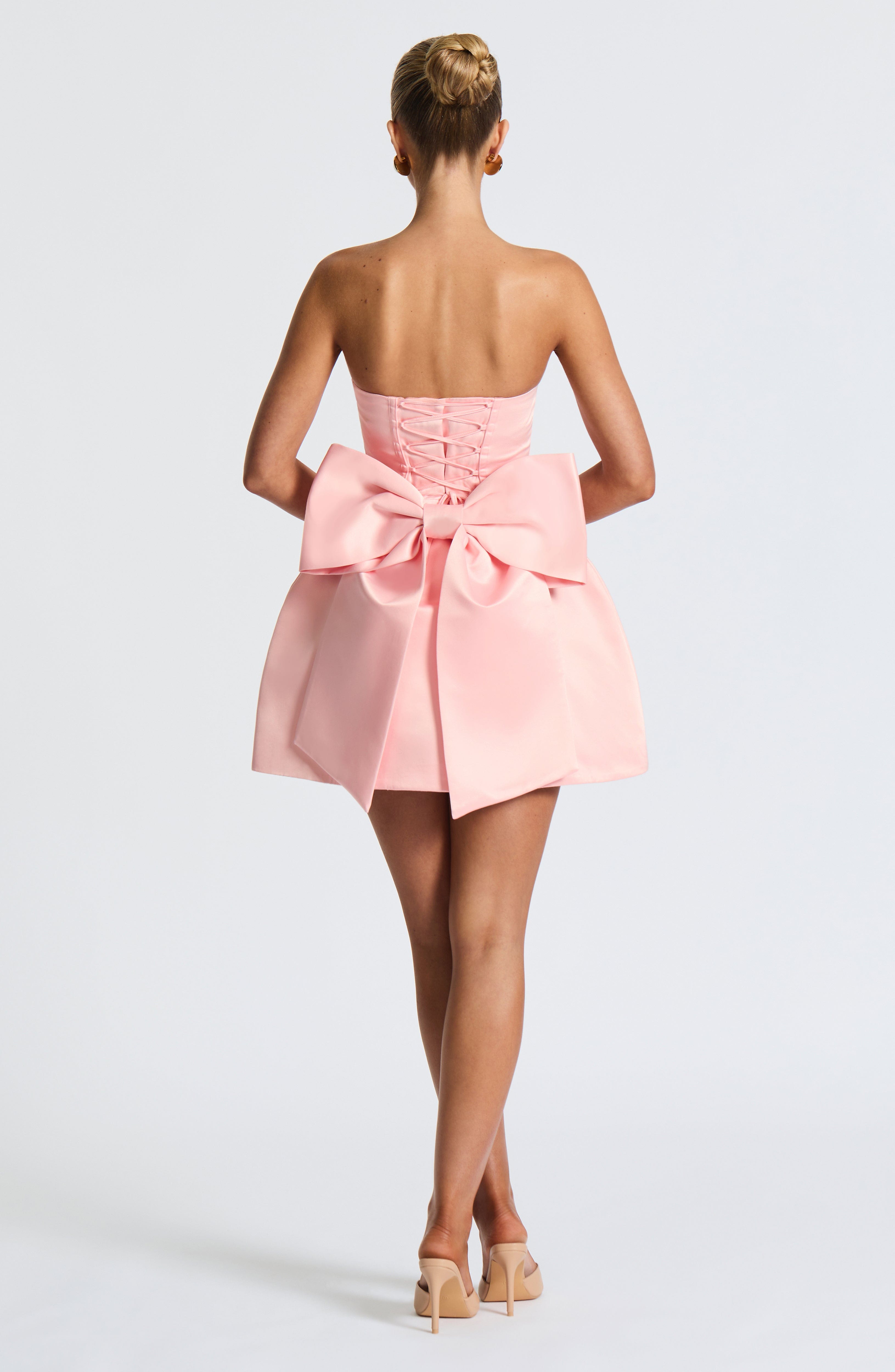 FAYE MINI DRESS - BLUSH