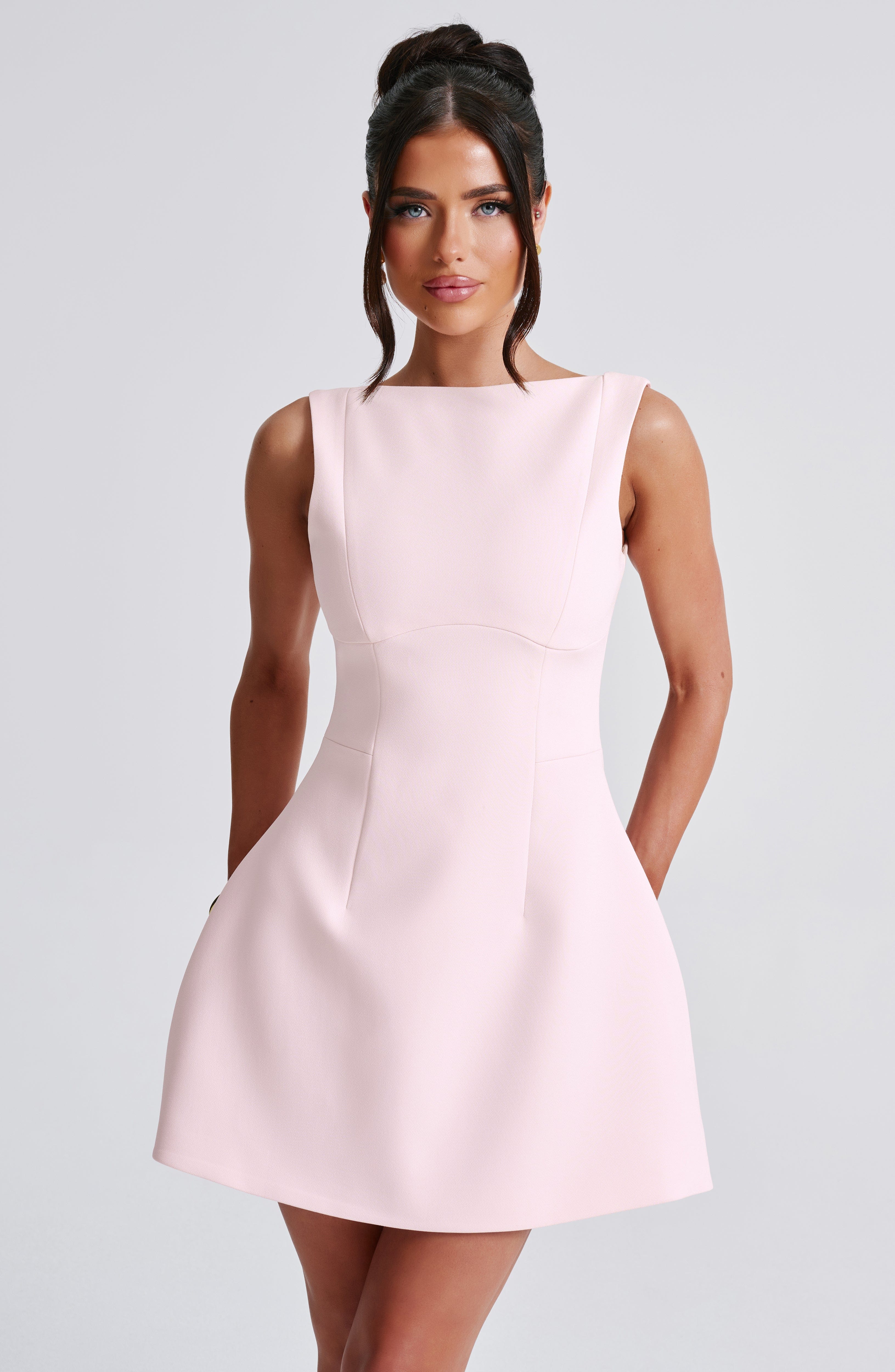 ZARIA MINI DRESS - BLUSH