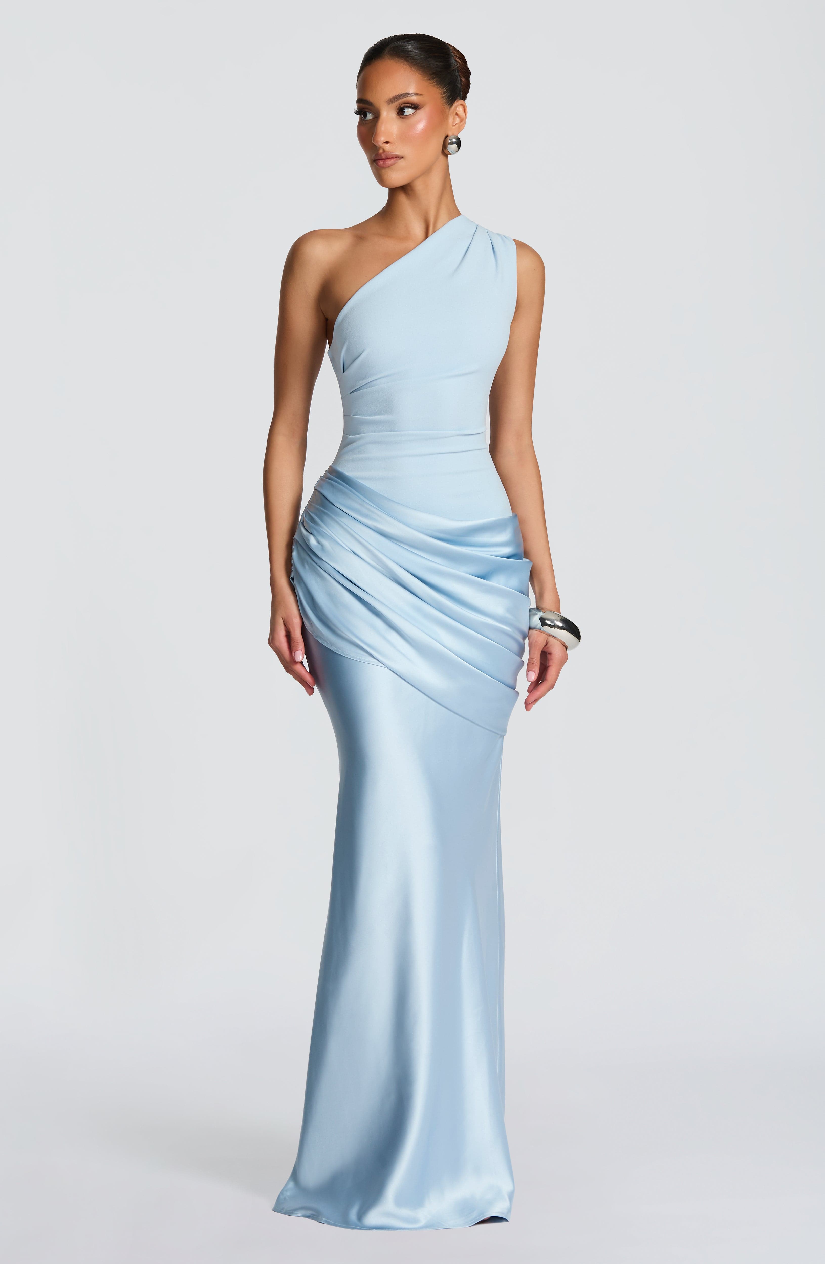 SADONA MAXI DRESS - GLACIER BLUE