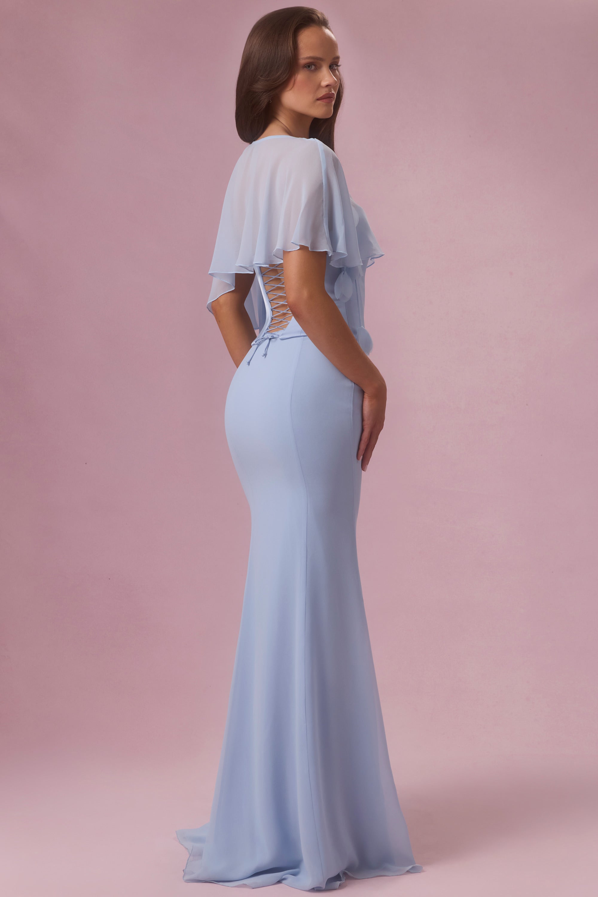 SERENA MAXI DRESS - SKY BLUE
