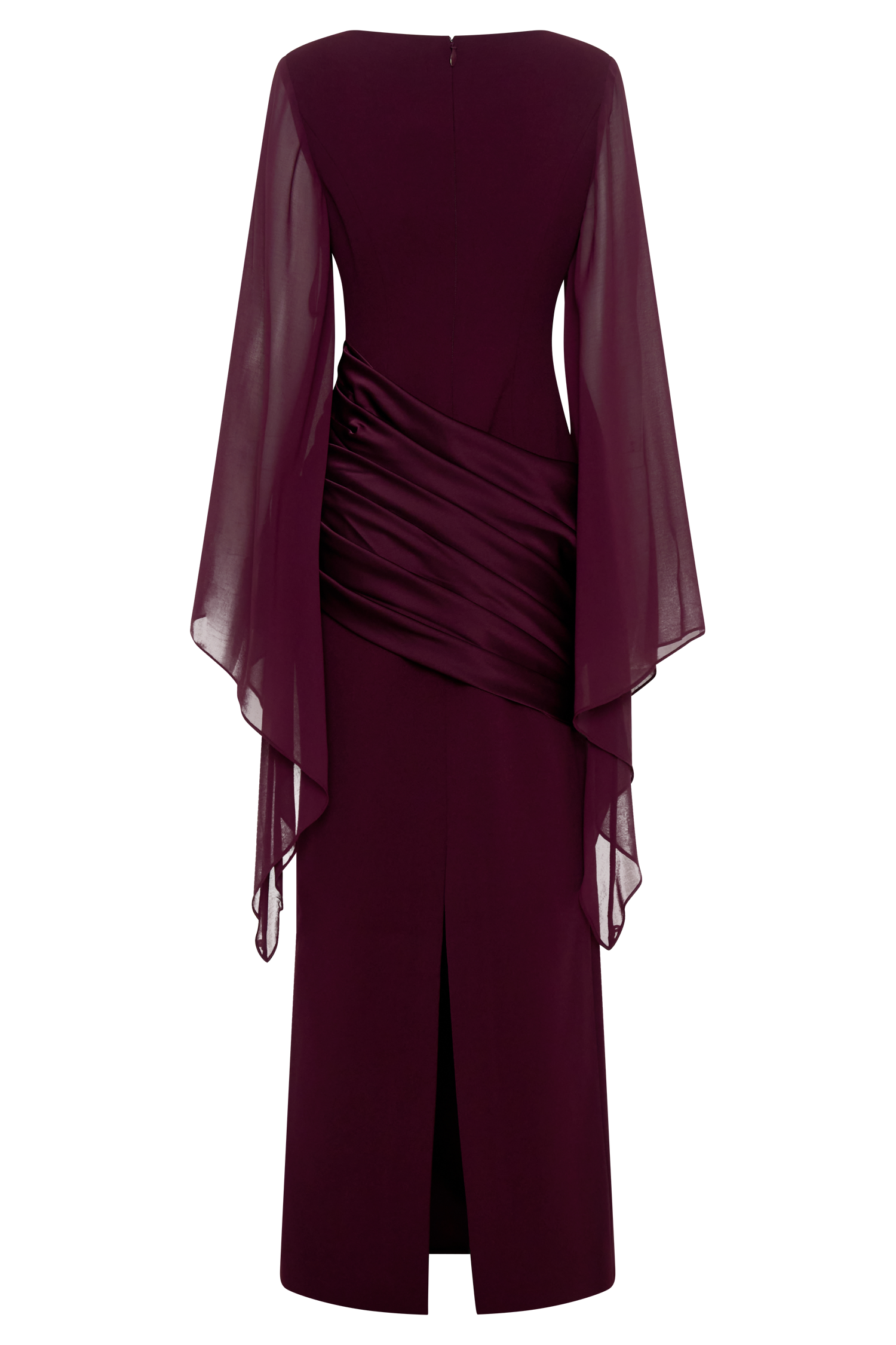 SAMANTHA MAXI DRESS - WINE