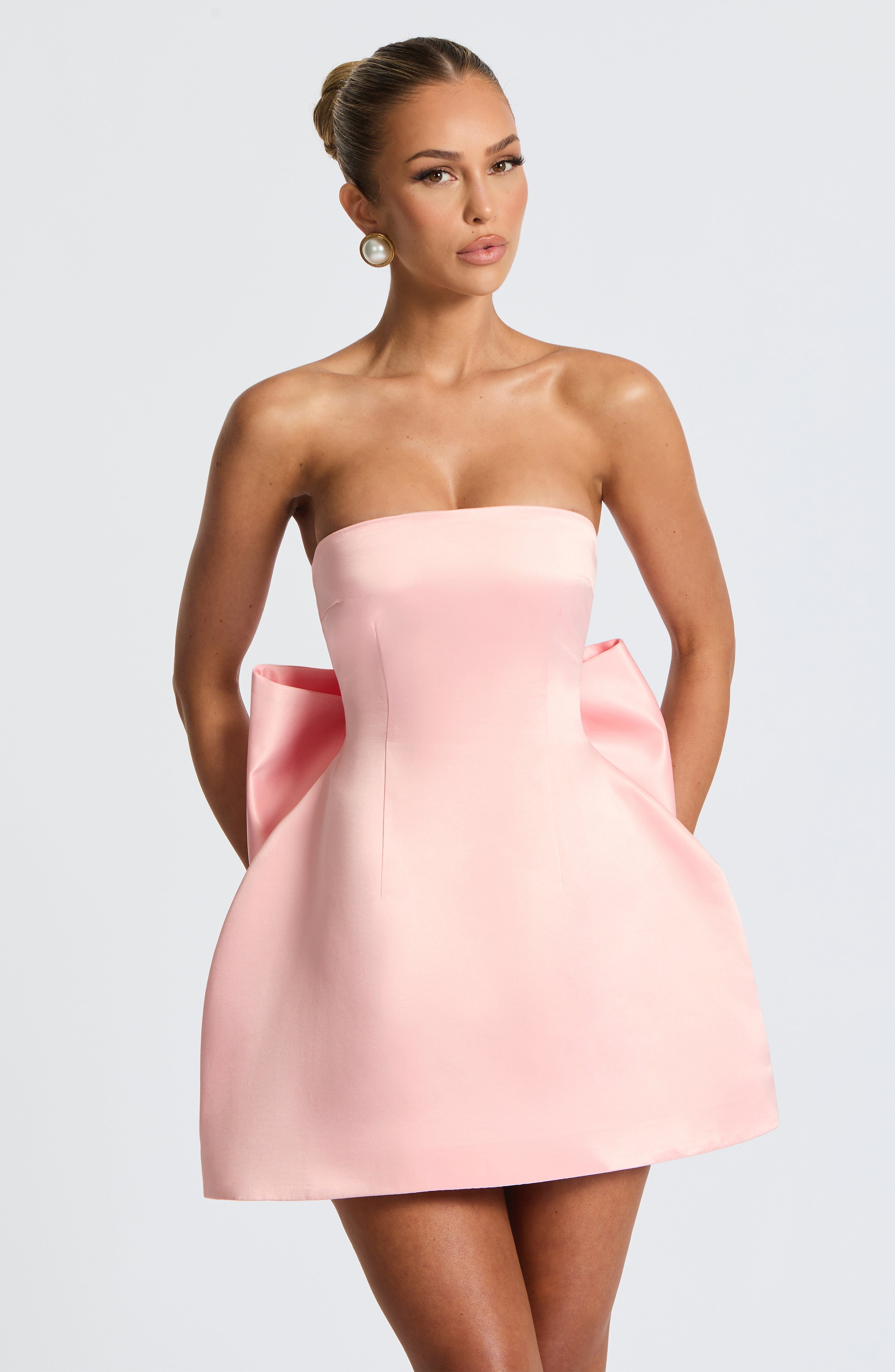 FAYE MINI DRESS - BLUSH