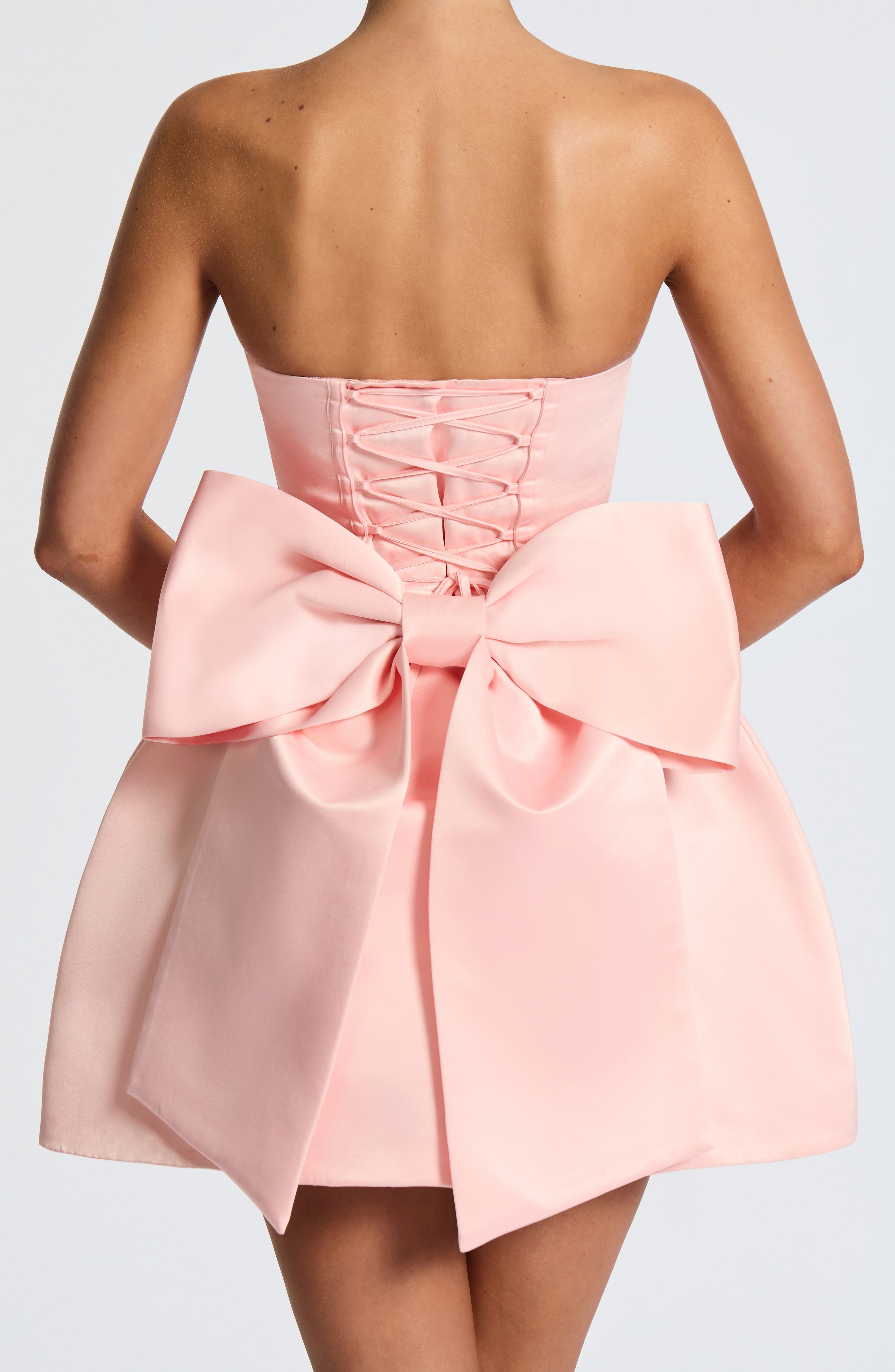 FAYE MINI DRESS - BLUSH