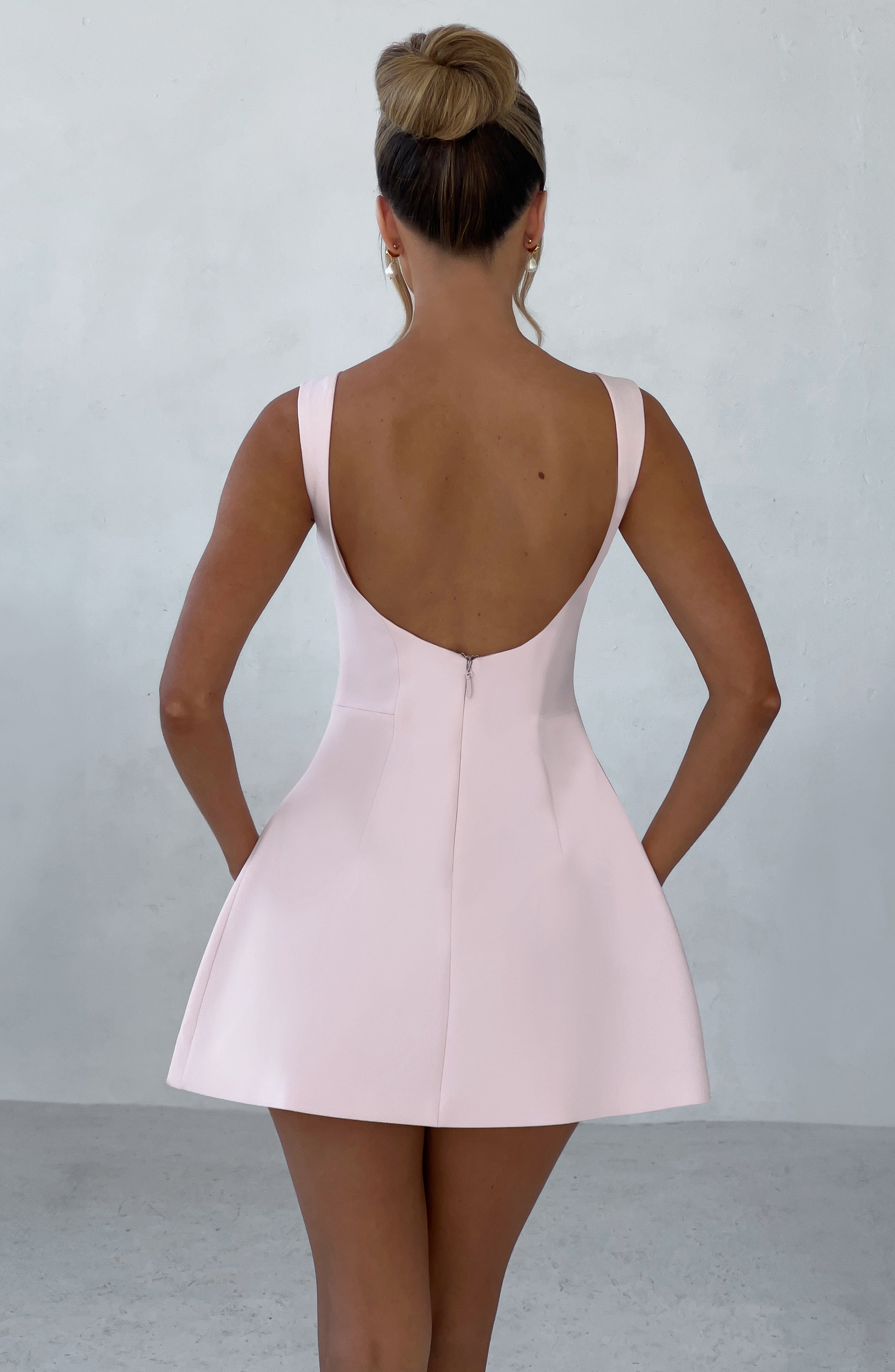 ZARIA MINI DRESS - BLUSH