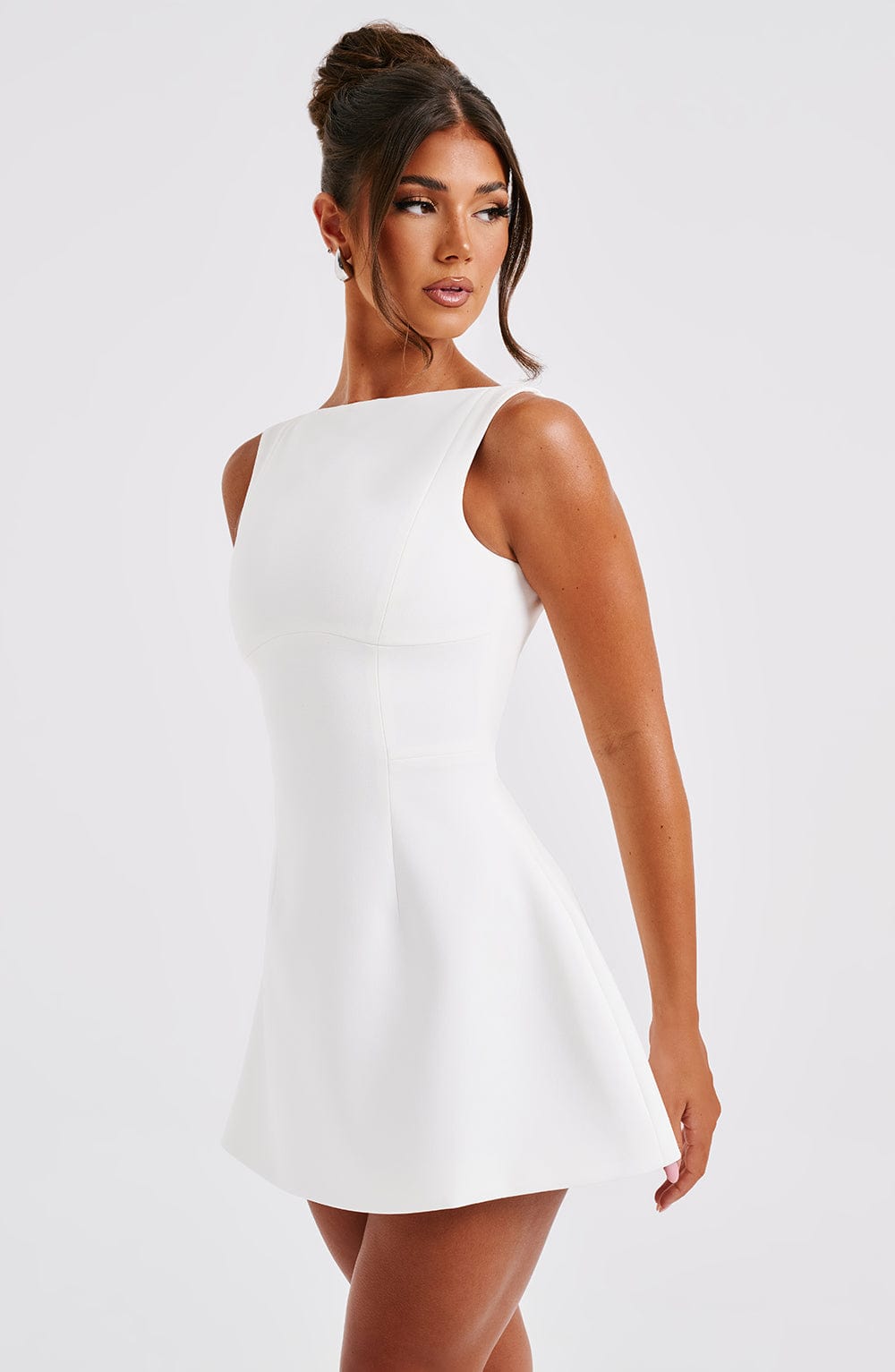 ZARIA MINI DRESS - IVORY