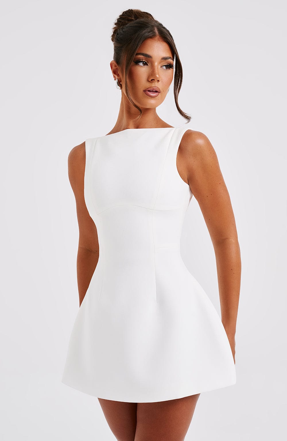 ZARIA MINI DRESS - IVORY