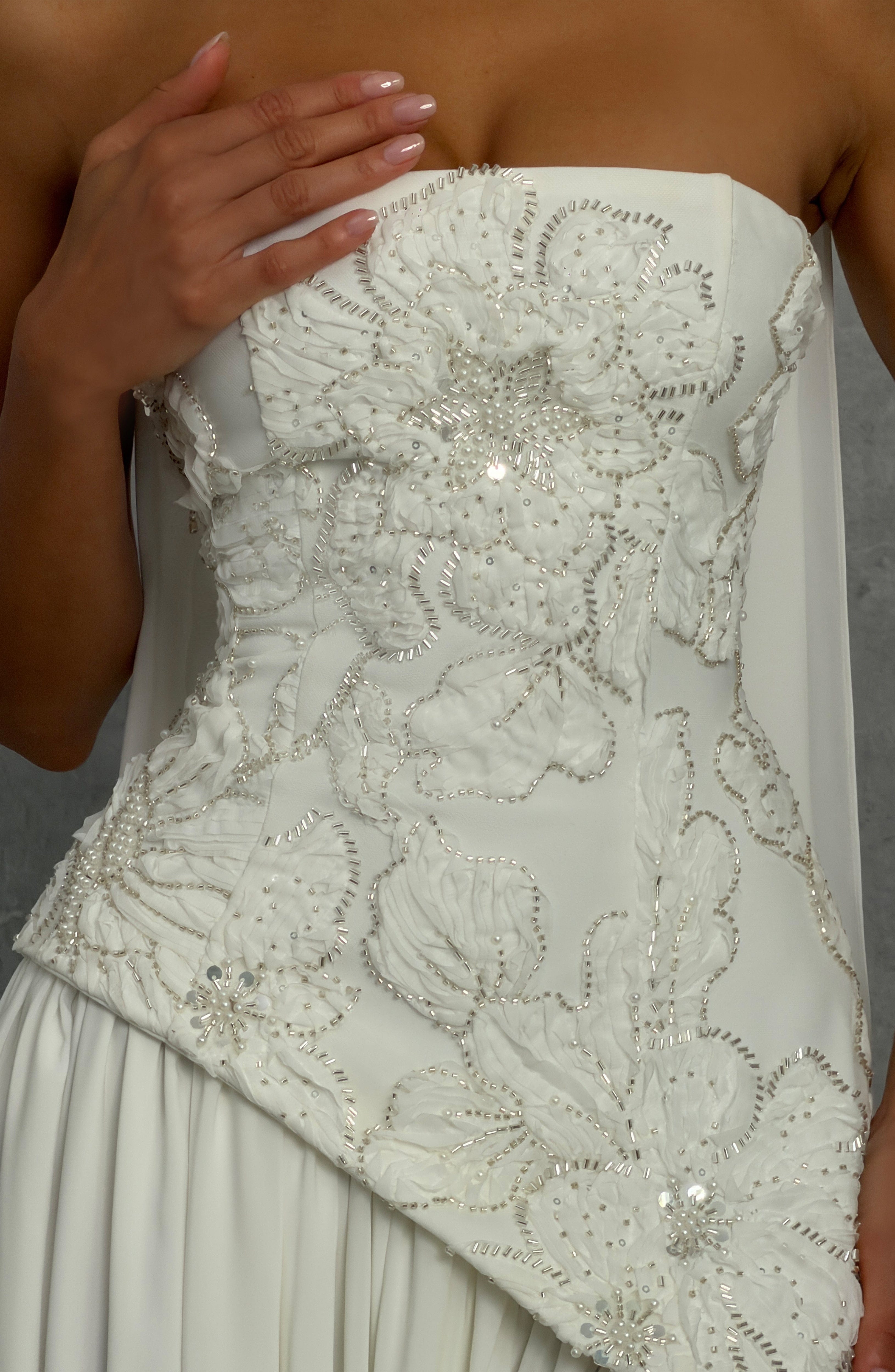 AURELIA MAXI DRESS - IVORY