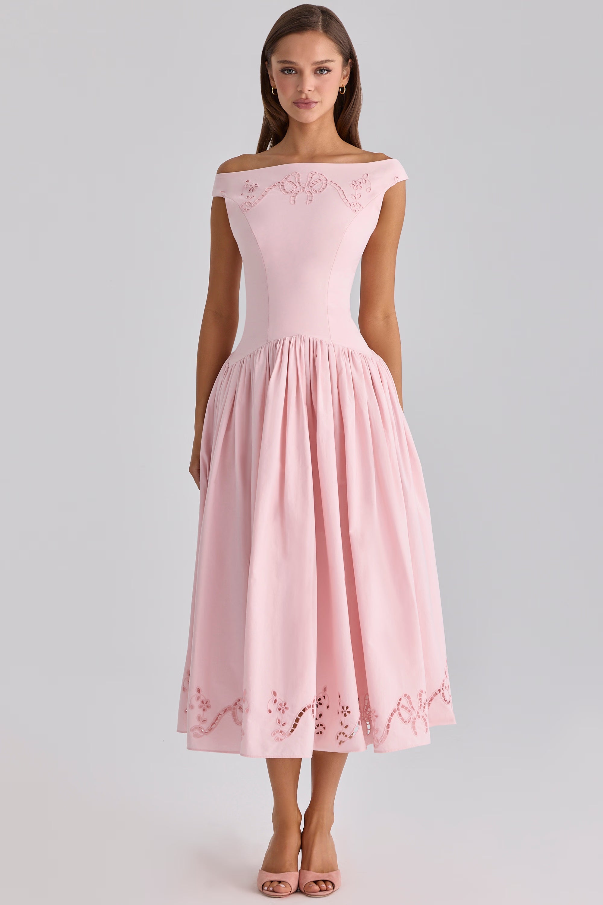 AMARA MINI DRESS - BLUSH
